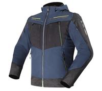 LS2 Zirconium Evo Mens Waterproof Motorcycle Motorbike Jacket Blue Black