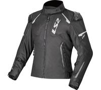 LS2 Ladies Women Zoom Textile Jacket Motorbike Motorcycle - Black