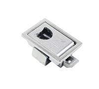 LS715 Buckle Lock Invisible Mechanical Door Handle Distribution Box Door Buckle Square Electric Cabinet Box Buckle Zinc Alloy 1Pcs