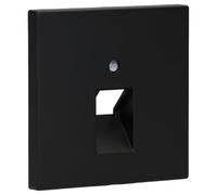 LS969-1UASWM Matte Black LS Telephone Center Plate