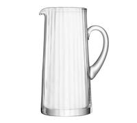 LSA International Aurelia Jug 1.9L Clear Optic| 1 Unit | Mouthblown & Handmade Glass | AU14