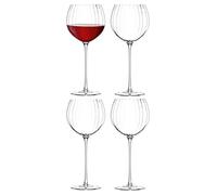 LSA Aurelia Balloon Glass 570ml Clear Optic | Set of 4 | Mouthblown & Handmade Glass | AU15