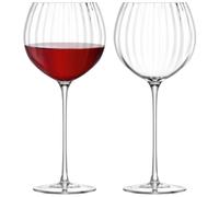 LSA Aurelia Set of 2 570ml Clear Optic Balloon Glasses