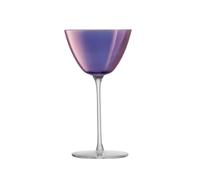 LSA Aurora Martini Glass 195ml Set of 4 Polar Violet