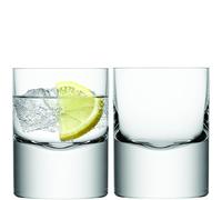 LSA Boris Tumbler 250ml Clear | Set of 2 | Handmade Glass | BI06