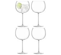 LSA International Borough Balloon Glass 680 ml Clear | Set of 4 | Dishwasher Safe | BG09