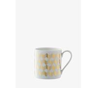 LSA Chevron Mug 0.34L Gold| 1 Unit | Mouthblown & Handmade Glass | CH13