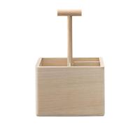 LSA Dine Oak Cutlery Holder H29cm L20cm W16cm| 1 Unit | Hand Planed Wood | DI70