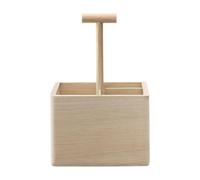 LSA International Dine Oak Cutlery Holder H29cm L20cm W16cm| 1 Unit | Hand Planed Wood | DI70