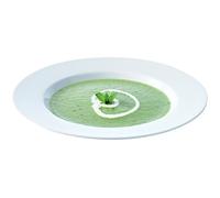 LSA Dine Soup/Pasta Plate Rimmed Ø25cm | Set of 4 | Handmade Porcelain | DI19
