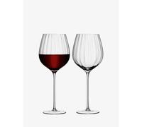 LSA International Aurelia Red Wine Glass 660ml Clear Optic Set of Two