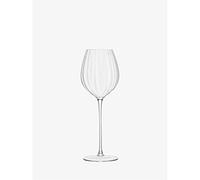 LSA International Aurelia White Wine Glass 430ml Clear Optic Set of Two