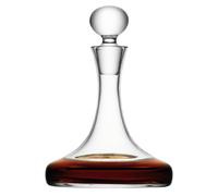 LSA International Bar Ships Decanter 1 Litre Clear| 1 Unit | Mouthblown and Handmade Glass | BR32