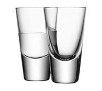 LSA International Bar Vodka Glass 100ml Clear | Set of 4 | Mouthblown & Handmade Glass | BR01