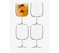 LSA International Borough Craft Beer Glass 625 ml Clear | Set of 4 | Dishwasher Safe | BG05