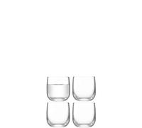 LSA International Borough Shot Glass 75ml Clear | Set of 4 | Dishwasher Safe | BG01