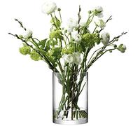 LSA International Column Vase/Candleholder H24 x Ø17cm Clear, 17 x 17 x 24 cm