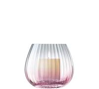 LSA International DU15 Dusk Lantern/Vase H13 cm Pink/Grey, H13cm