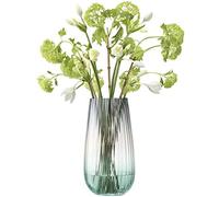 LSA International Dusk Vase H28cm Green/Grey| 1 Unit | Mouthblown & Handmade Glass | DU10