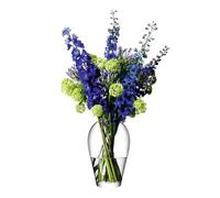 LSA International Flower Grand Bouquet Vase 35 cm, Clear, H35cm