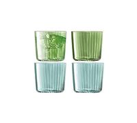 LSA International Gems Tumbler 310ml Assorted Jade | Set of 4 | Mouthblown & Handmade Glass | GM03
