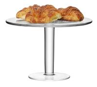 LSA International Klara Cakestand (high) Ø30cm Clear| 1 Unit | Mouthblown & Handmade Glass | KL02