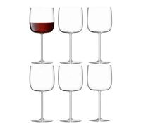 LSA International Lsa Borough Special Purchase Set Of 6 450Ml Wine Glasses