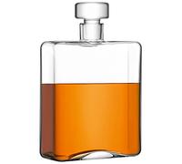 LSA International Cask Whisky Oblong Decanter, 1L, Clear