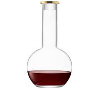 LSA International Luca Decanter & Stopper 1.5L Gold| 1 Unit | Mouthblown & Handmade Glass | LC06