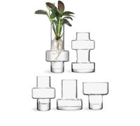 LSA International Metropole vases (set of 5) - White One Size