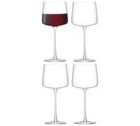 LSA International - Metropolitan Wine Glass 4-pack, 40 cl - Clear