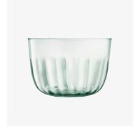 LSA International Mia 100% Recycled Glass Bowl 23cm - 23cm - Green - Glass
