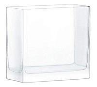 LSA International Modular Vase 20 cm x 20 cm x 10 cm, 20 x 20 x 10cm, Clear