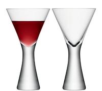LSA International Moya Wine Glass 395 ml Clear | Set of 2 | Mouthblown and Handmade Glass | MV16
