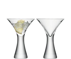 LSA International MV18 Moya Cocktail Glass 300ml Clear x 2