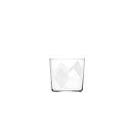 LSA International Peaks Tumbler 310ml Frost | Set of 4 | Mouthblown & Handmade Glass | PK01
