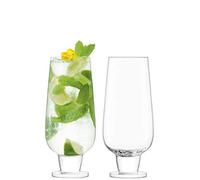 LSA International Rum Mixer Glass 550ml Clear | Set of 2 | Mouthblown & Handmade Glass | RU02