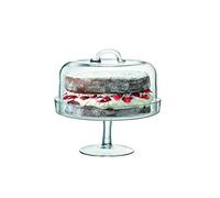 LSA International Serve Cakestand and Dome 25 cm, Ø26.5cm/Ø25cm