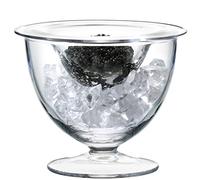 LSA International Serve Caviar Set Ø 14cm Clear| 1 Unit | Mouthblown and Handmade Glass | SZ18