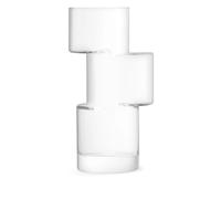 LSA International Tier vase (26cm x 14cm) - White OS