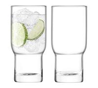 LSA International G1323-11-301A Utility Tumbler 300ml Clear x 2, Glass