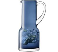 LSA International Utility Jug 1.35L Sapphire| 1 Unit | Mouthblown & Handmade Glass | UT69