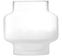 LSA International Mist Vase H19cm Part Frost| 1 Unit | Mouthblown & Handmade Glass | MC09