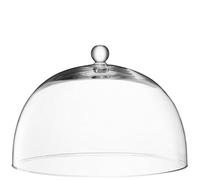 LSA International Vienna Dome, Glass, Clear, 38 cm
