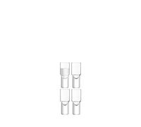 LSA International Vodka Shot 50ml Glass Clear | Set of 4 | Mouthblown & Handmade Glass | VD02