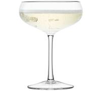LSA International Wine Champagne Saucer 215 ml Clear, 4 Count (Pack of 1)