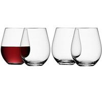 LSA International Stemless Red Wine Glass 530 ml Clear, 530ml