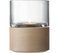 LSA International Lotta Lantern and Ash Base 13 cm, H13cm/Ø10cm