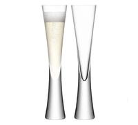 LSA International Moya Champagne Flute, Set of 2