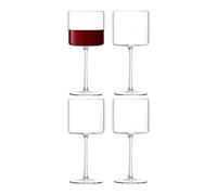 LSA Otis Red Wine Glass 310ml Clear | Set of 4 | Mouthblown & Handmade Glass | OF03